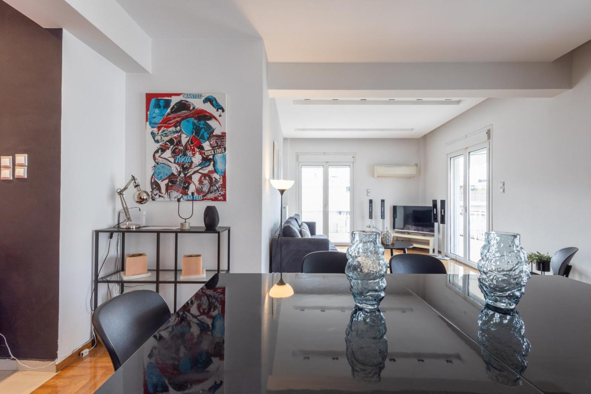 A Luxury & Comfortable Apt In Атина Екстериор снимка